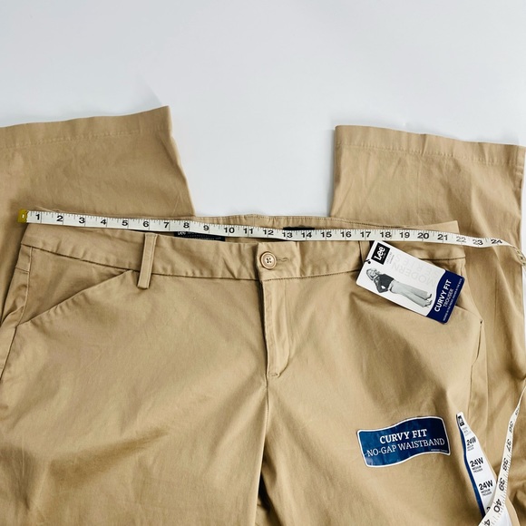 COPY - Lee curvy fit trouser no gap waistband khaki pant NWT - Picture 8 of 10